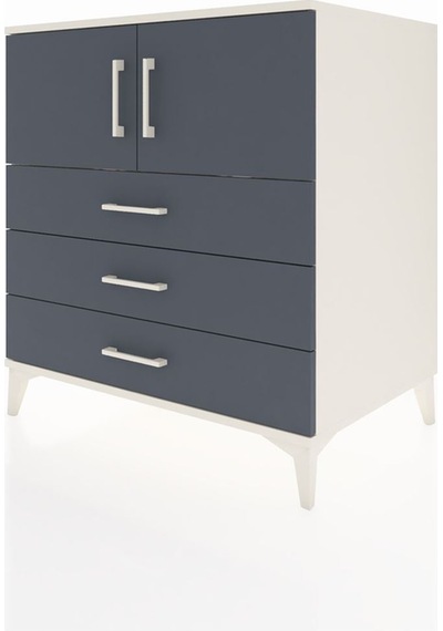 Kronos Şifonyer 2 Raflı 3 Çekmeceli 2 Kapaklı 88x59x96 Aytaşı-antrasit Aytası Kronos Şifonyer 2 Raflı 3 Çekmeceli 2 Kapaklı 88x59x96 Aytaşı-antrasit Aytası