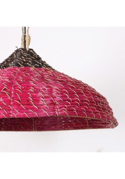 Mendong Berry Aydınlatma 60x27 Cm Pembe
