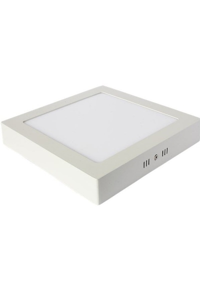 24 Watt Günışığı Sıva Üstü Kare Led  Panel Aydınlatma Armatür Beyaz