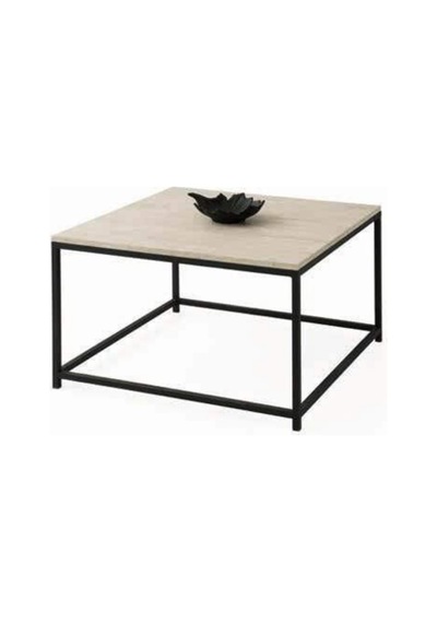 1639 Buket Sidon Orta Sehpa Modern Ahşap Tasarım, 80x80x45 Cm Çok Renkli