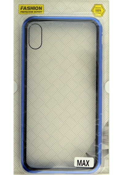 New Case Apple Uyumlu iPhone Xs Max Arka Koruma Arka Koruma Kılıf - Kırmızı Kirmizi