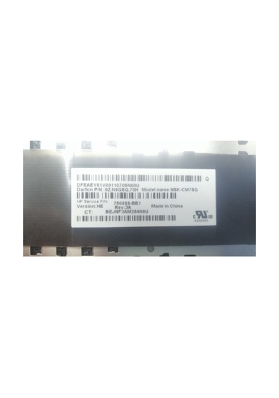 HP Uyumlu Pavilion X360 Notebook Klavye Siyah Tr