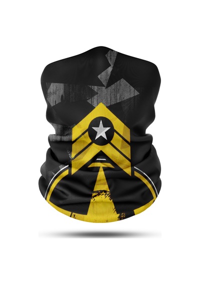 Dair Sarı Army Desenli Motosiklet Bandana Boyunluk Outdoor Balaklava