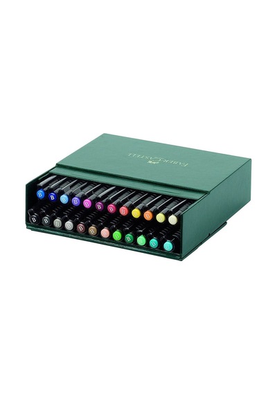 Faber-Castell Pitt Çizim Kalemi Firça Uç Studio Box 24 Renk