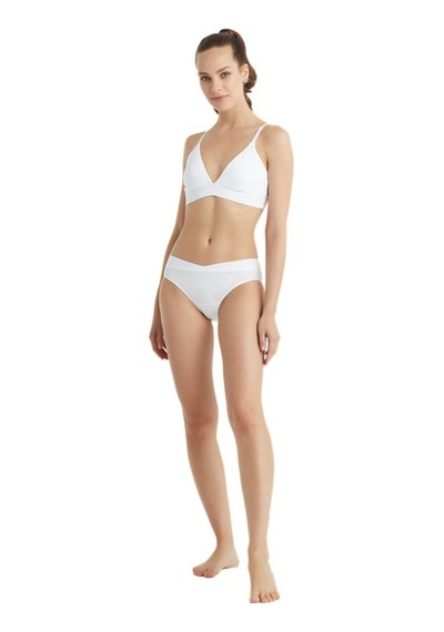 Blackspade Kadın Slip Külot 1562 - Beyaz