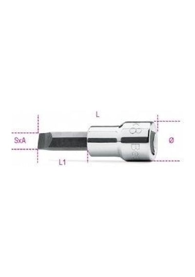 Beta 910lp 3/8'' Lokmalı Düz Tornavida 1.2x8mm