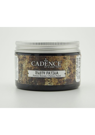 Cadence Rusty Patina Boyası 150Ml 09 Gri Siyah