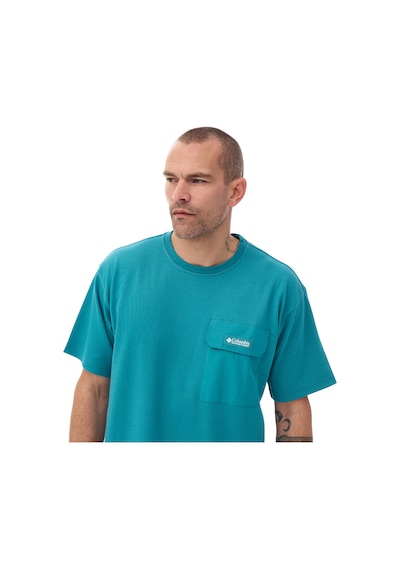 Columbia Heritage Erkek Mavi Outdoor T-shirt Cs0376-430