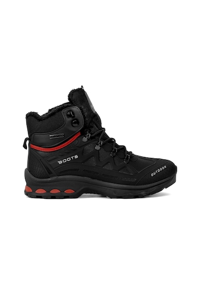 Mc Jamper 1821 Erkek Outdoor Bot Siyah - Kırmızı
