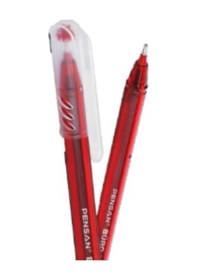 Pensan Büro 2270 Tükenmez Kalem, 1.0 Mm Medium Uç, 3 Renk Seti, 150 Adet 50 Siyah + 50 Mavi + 50 Kırmızı Genel