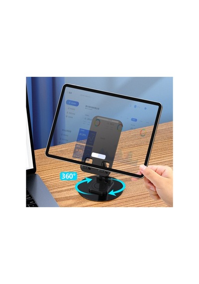 Katlanabilir Telefon Tablet Tutucu Stand GRİ