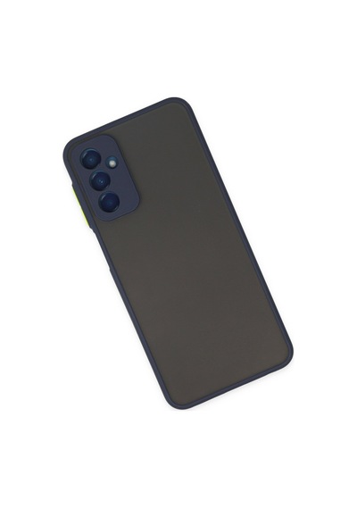 Samsung Galaxy Uyumlu - M13 Kılıf Montreal Silikon Kapak - Lacivert
