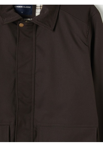 Lcwaıkıkı Classic Kahverengi Regular Fit Kadife Yaka Erkek Ceket