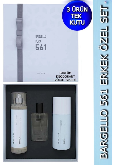 Bargello 561 Fresh Erkek Parfüm Seti