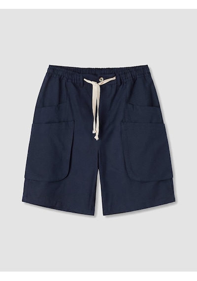 Lc Waikiki Lc Waıkıkı Lacivert Regular Fit Erkek Kargo Şort