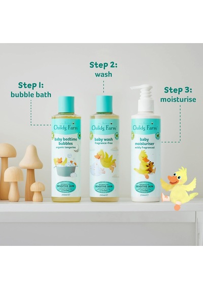 Organik Mandalina Özlü Uyku Öncesi Bebek Banyo Köpüğü 250ml Çok Renkli