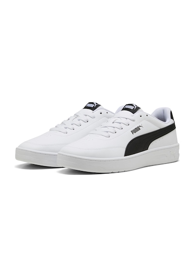 Puma Court Classic Clean Beyaz Kadın Sneaker 000000000102266983 Beyaz-sıyah