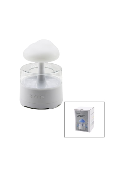 300ml Usb Şarjlı Bluetooth Hoparlörlü Hava Nemlendirici - Led, Kumandalı Çok Renkli