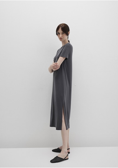 Mavi - Tencel Tm Modal Antrasit Midi Elbise 1310777-70095 Antrasit
