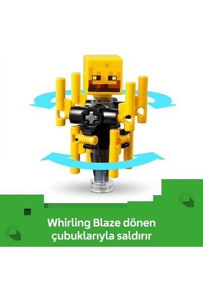 LEGO® Minecraft® Nether Lav Savaşı 21266 - 6 Yaş ve Üzeri Macera Oyunları Seven Çocuklar için Yaratıcı Oyuncak Yapım Seti (99 Parça) LEGO® Minecraft® Nether Lav Savaşı 21266 - 6 Yaş ve Üzeri Macera Oyunları Seven Çocuklar için Yaratıcı Oyuncak Yapım Seti (99 Parça)