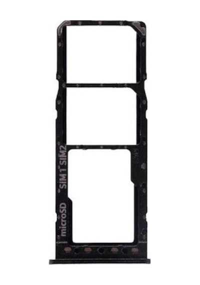 Samsung M13 Uyumlu Sim Kart Aparatı Sim Tepsisi Sim Kızağı Siyah   Yc