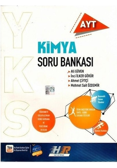 2025 Hız Ve Renk Ayt Kimya Soru Bankası
