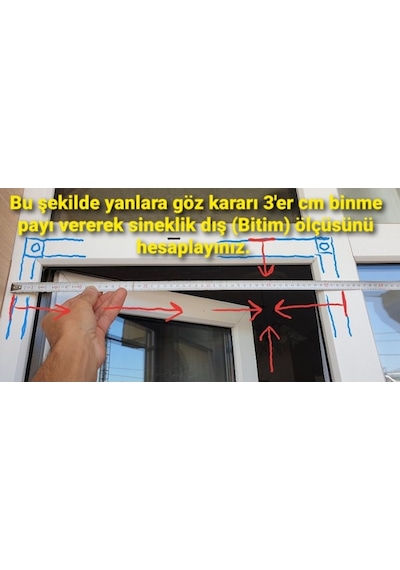 Pileli Sineklik Sürgülü Akordeon Kapı Pencere Sineklik
