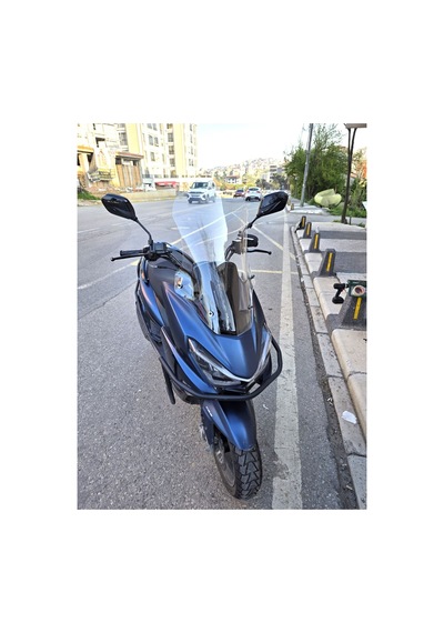 Motocam Küba Newlight 50 Pro Ön Cam 2023-2026 Model 58cm Şeffaf Renkli 4mm  Boylu