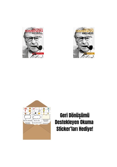 Manhattan'da Üç Oda + Ormandaki Deli + Okuma Sticker'ları