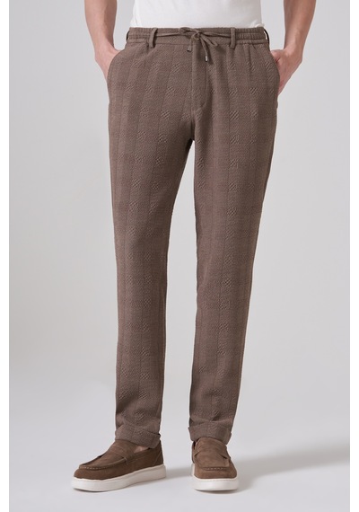 Morven Erkek A-kahverengi Trend Ekose Lastikli İpli Slim Fit Pantolon 26ms003022401 A-kahverengi A.Kahverengi Morven Erkek A-kahverengi Trend Ekose Lastikli İpli Slim Fit Pantolon 26ms003022401 A-kahverengi A.Kahverengi