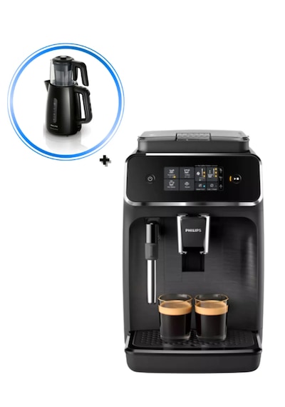 Philips EP2220/10 Espresso Makinesi  + HD7301/00 Çay Makinesi Seti
