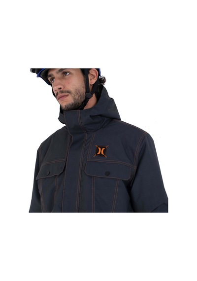 Hurley Hurley Plus Texture Jacket Erkek Mavi Ceket 7302 Lacivert