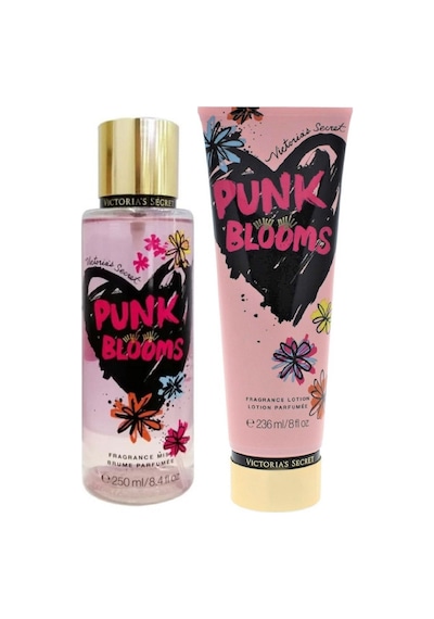Victoria's Secret Punk Blooms Vücut Losyonu 236 ML + Punk Blooms Vücut Spreyi 250 ML