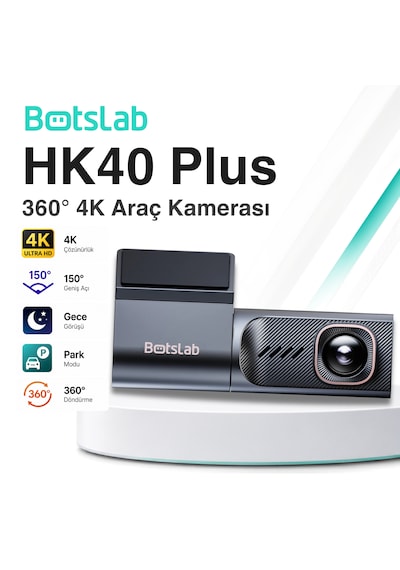 Botslab 360+ Hk40 Plus 360 Derece 4k Araç Kamerası