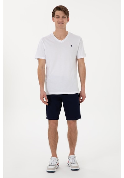 U.S. Polo Assn. Us. Polo Assn. Erkek Tişört 50298043-vr013 Beyaz
