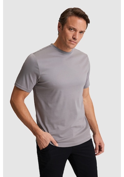 U.s. Polo Assn. Erkek Gri Tişört Basic 50324943-vr024