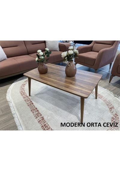 Orta Sehpa Modern Ceviz