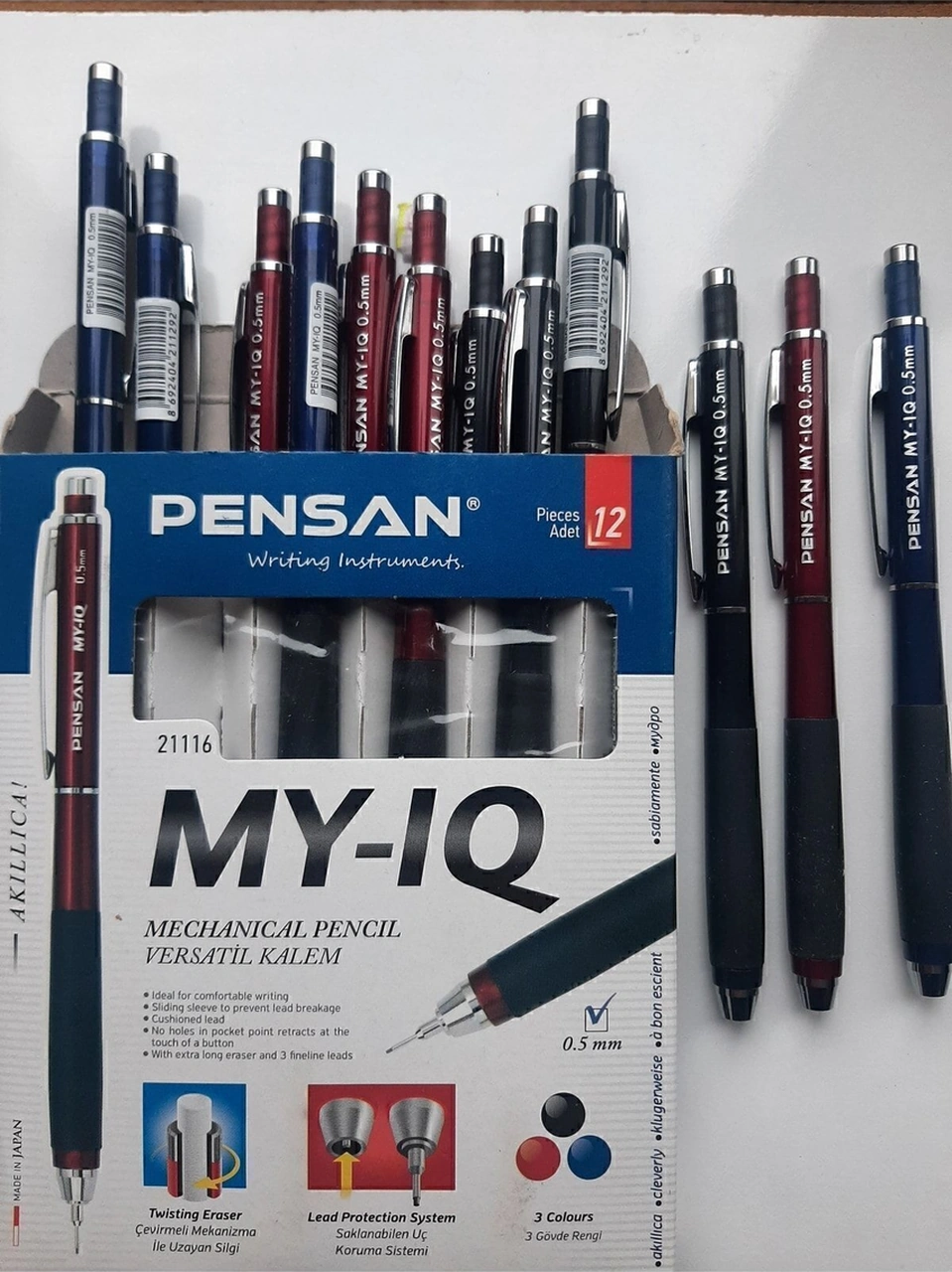 My-ıq Versatil Kalem 0,5 Mm Bordo