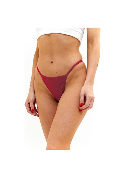 Alya Underwear Kadın İpli Tanga Külot – 3’lü Paket (Lacivert,Beyaz,Kırmızı) |1301-T0201