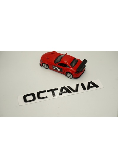Dk Tuning Skoda Octavıa 4 Bagaj Parlak Siyah Abs 3m 3d Yazı Logo