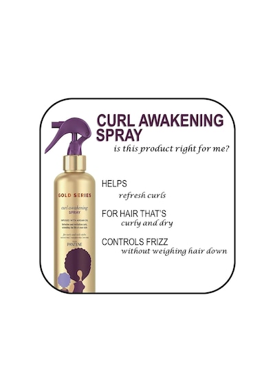 Pantene Gold Series Curl Awakening Bukle Canlandırıcı Saç Spreyi 250ml