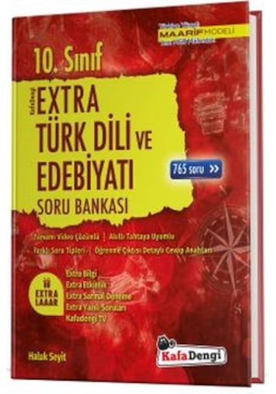 Kafa Dengi Yayınları 10.sınıf Extra Türk Dili Ve Edebiyatı Soru Bankası Maarif Model