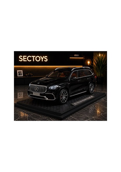 Mercedes Glc 63 Siyah Diecast Model Araba Açılan Kapılar 1:24 Mercedes Benz Glc 63 Model Araba