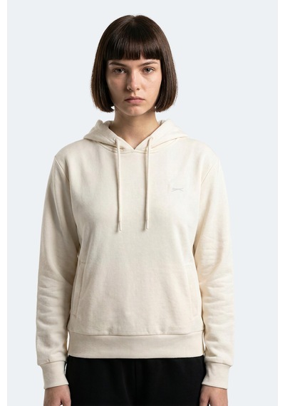 Slazenger Kezıo I Kadın Ekru Sweatshırt