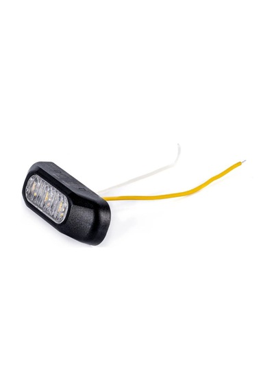 Frıstom 12v-24v Parmak Lamba 3-ledli Sarı 84 28 Mm E9