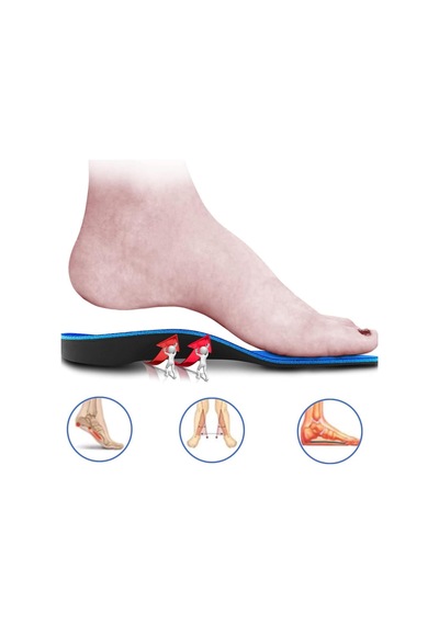 Tr Hafızalı Visko Ortopedik Tabanlık, Memory Foam Teknoloji, İç Ayakkabı Tabanı, Topuk Dikeni, Rahat, Koşu Taban