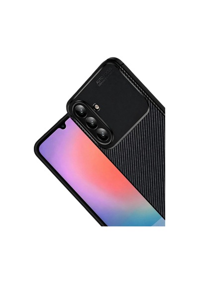 Samsung Galaxy A57 5g Auto Focus Karbon Kapak - Siyah