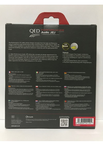 Qed Qe-6503 Performance Audıo 3 Metre Iki Ucu 3.5Mm.