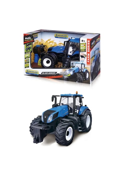 Maisto Tech Rc New Holland T8435 Genesis 1:16 Ölçek Çiftlik Serisi Uzaktan Kumandalı Traktör