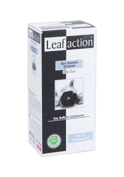 Leaf Action Kara Sarımsak Özlü Şampuan 400 ML